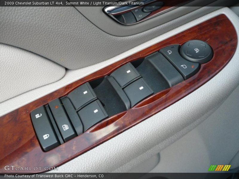 Summit White / Light Titanium/Dark Titanium 2009 Chevrolet Suburban LT 4x4