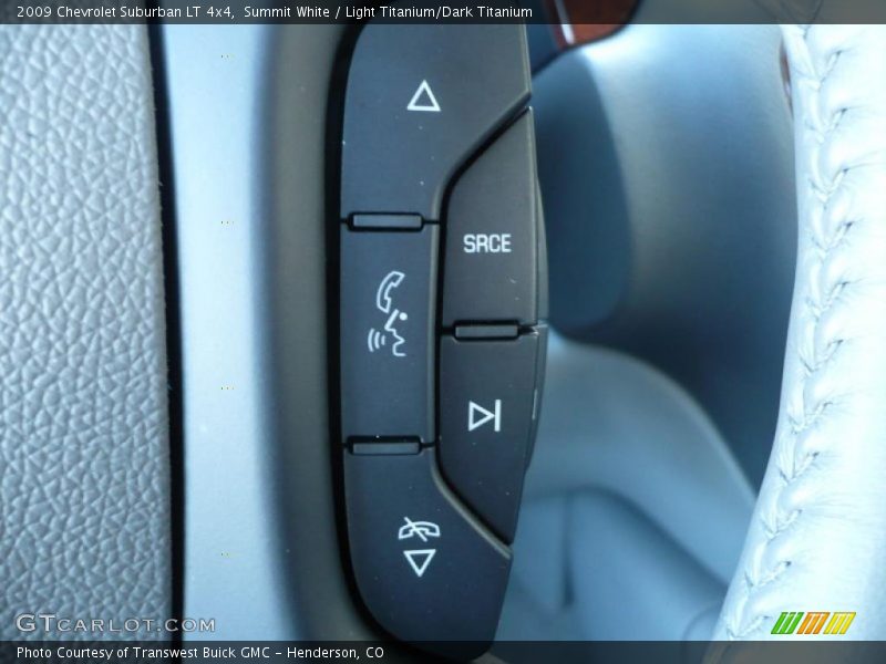 Summit White / Light Titanium/Dark Titanium 2009 Chevrolet Suburban LT 4x4