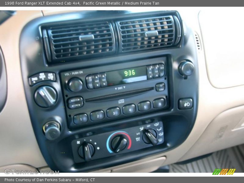 Pacific Green Metallic / Medium Prairie Tan 1998 Ford Ranger XLT Extended Cab 4x4