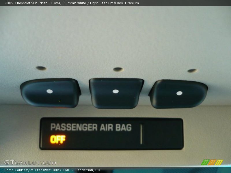 Summit White / Light Titanium/Dark Titanium 2009 Chevrolet Suburban LT 4x4