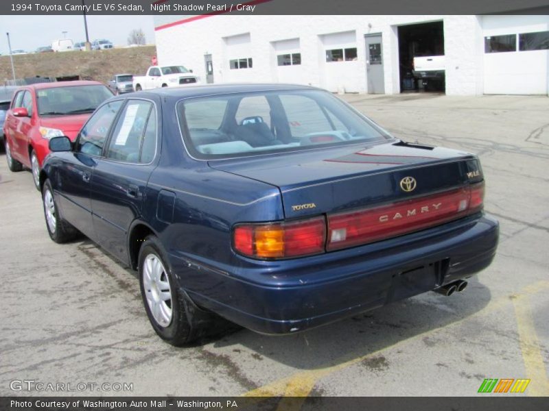 Night Shadow Pearl / Gray 1994 Toyota Camry LE V6 Sedan