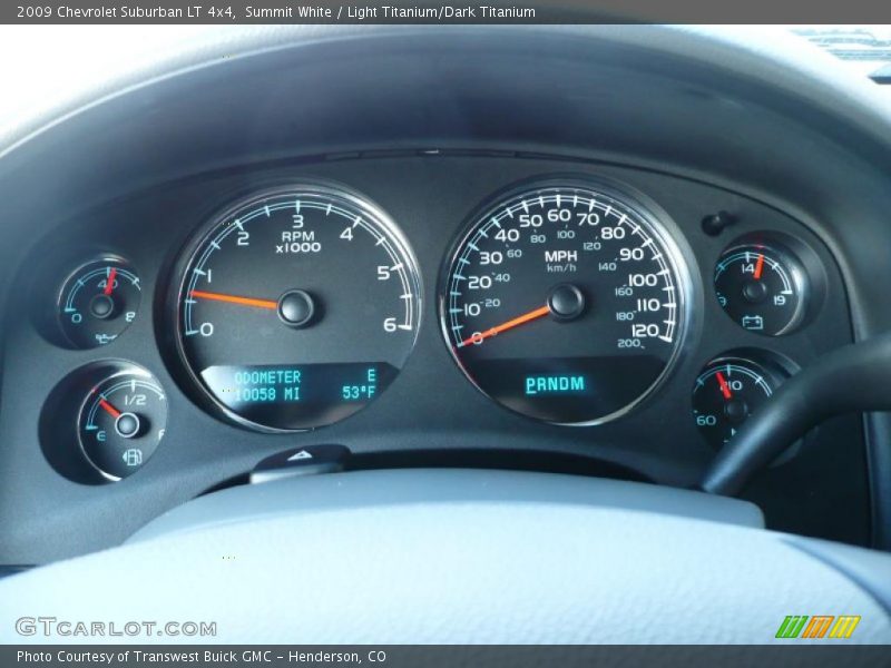 Summit White / Light Titanium/Dark Titanium 2009 Chevrolet Suburban LT 4x4