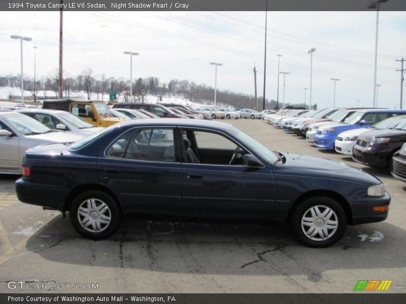 Night Shadow Pearl / Gray 1994 Toyota Camry LE V6 Sedan