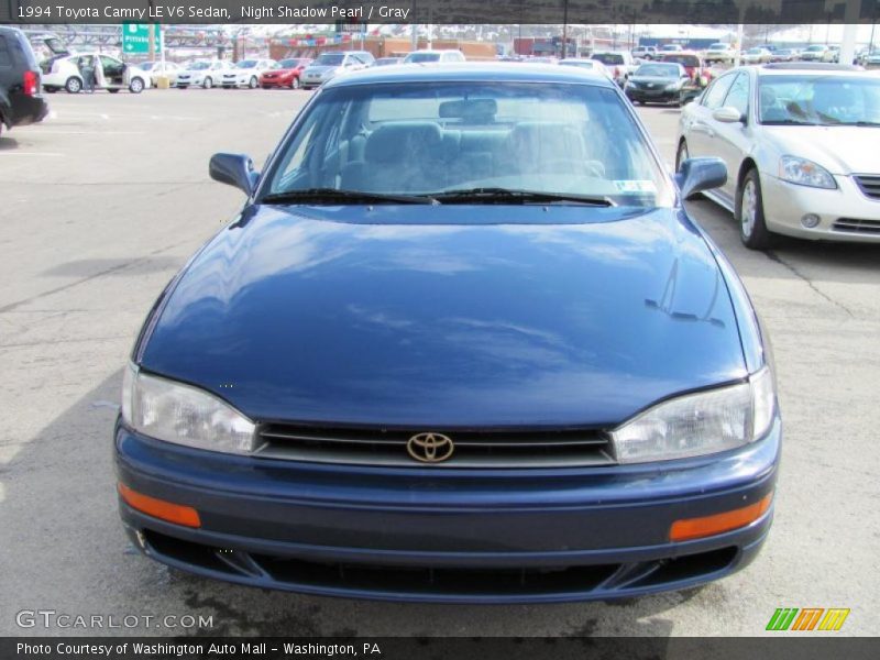 Night Shadow Pearl / Gray 1994 Toyota Camry LE V6 Sedan