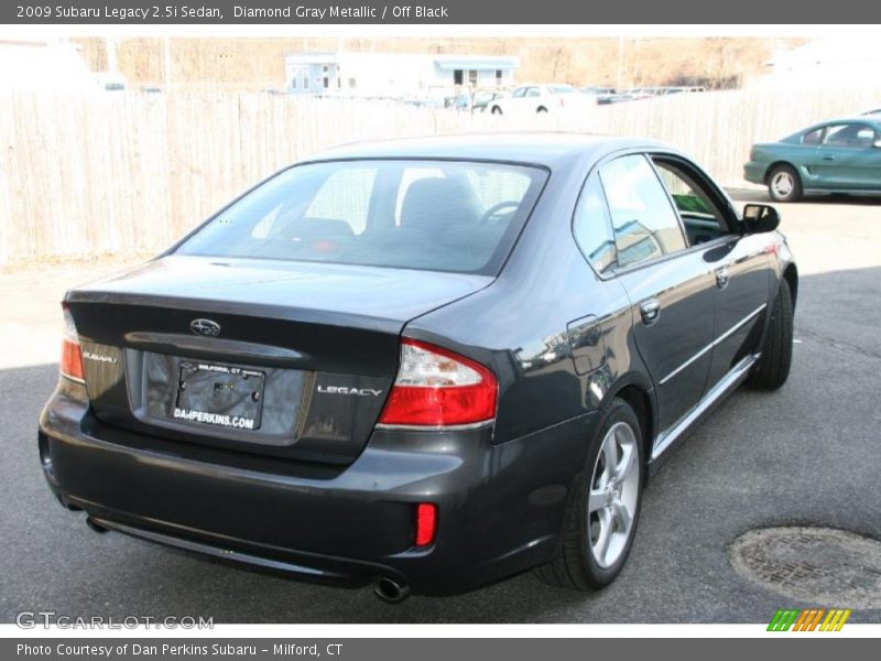 Diamond Gray Metallic / Off Black 2009 Subaru Legacy 2.5i Sedan