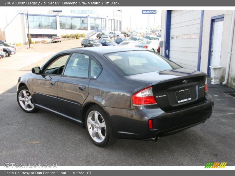 Diamond Gray Metallic / Off Black 2009 Subaru Legacy 2.5i Sedan