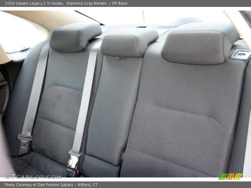 Diamond Gray Metallic / Off Black 2009 Subaru Legacy 2.5i Sedan