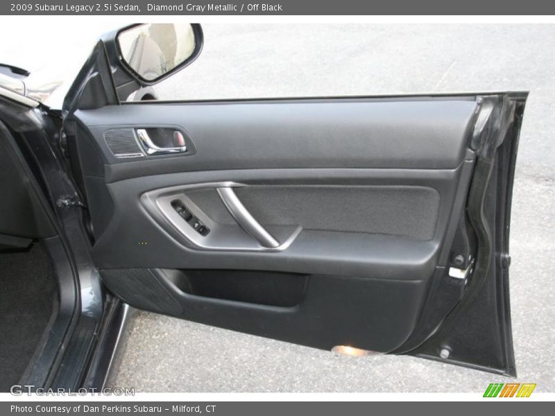 Diamond Gray Metallic / Off Black 2009 Subaru Legacy 2.5i Sedan