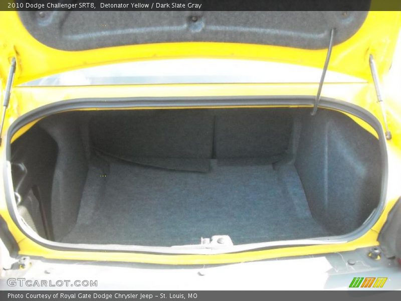 Detonator Yellow / Dark Slate Gray 2010 Dodge Challenger SRT8