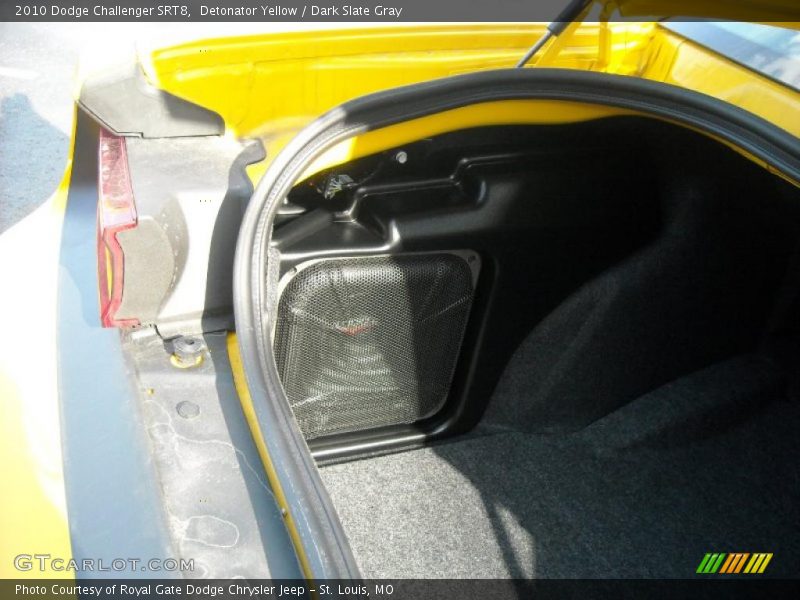 Detonator Yellow / Dark Slate Gray 2010 Dodge Challenger SRT8