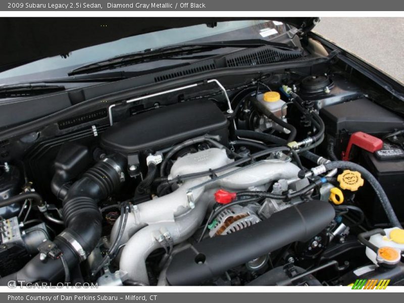 Diamond Gray Metallic / Off Black 2009 Subaru Legacy 2.5i Sedan