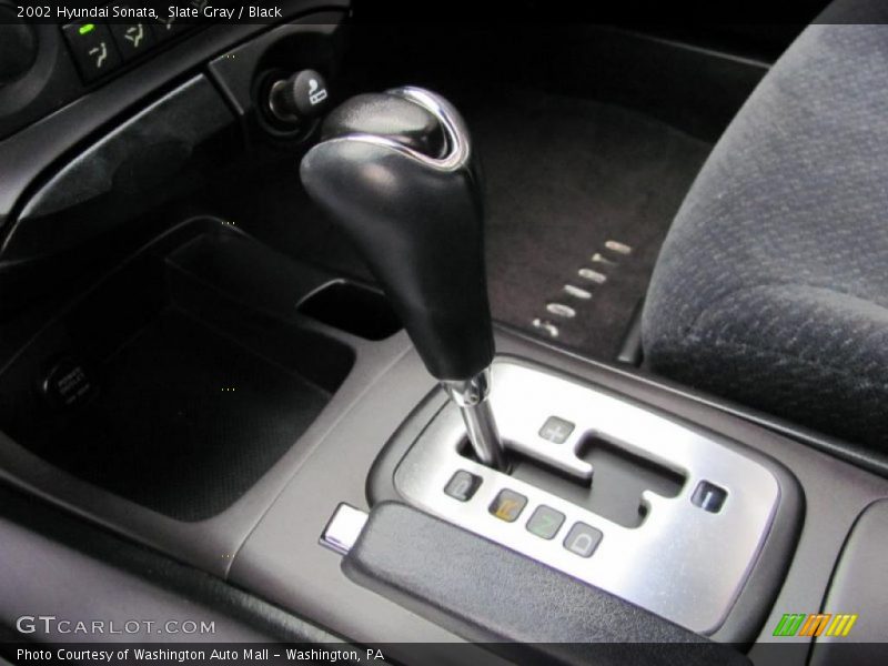 Slate Gray / Black 2002 Hyundai Sonata