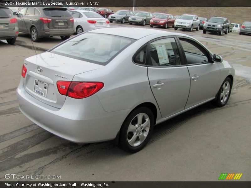 Quicksilver / Gray 2007 Hyundai Elantra SE Sedan
