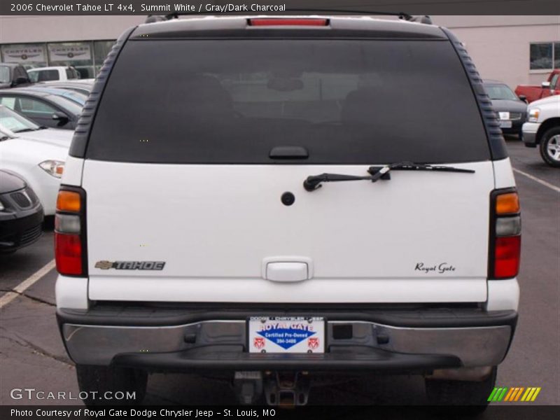Summit White / Gray/Dark Charcoal 2006 Chevrolet Tahoe LT 4x4