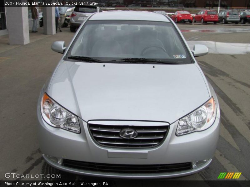 Quicksilver / Gray 2007 Hyundai Elantra SE Sedan