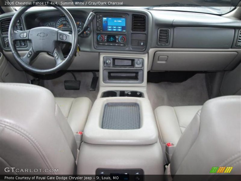 Summit White / Gray/Dark Charcoal 2006 Chevrolet Tahoe LT 4x4