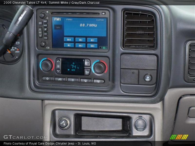 Summit White / Gray/Dark Charcoal 2006 Chevrolet Tahoe LT 4x4