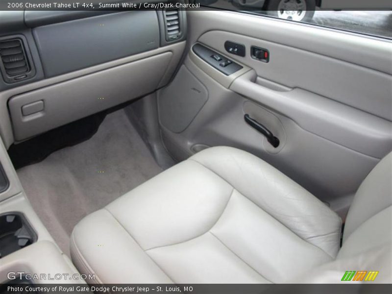 Summit White / Gray/Dark Charcoal 2006 Chevrolet Tahoe LT 4x4