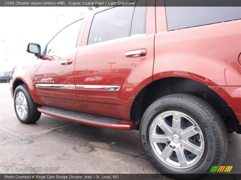 Cognac Crystal Pearl / Light Graystone 2008 Chrysler Aspen Limited 4WD