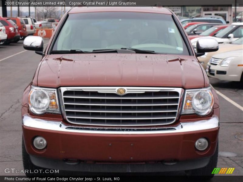 Cognac Crystal Pearl / Light Graystone 2008 Chrysler Aspen Limited 4WD