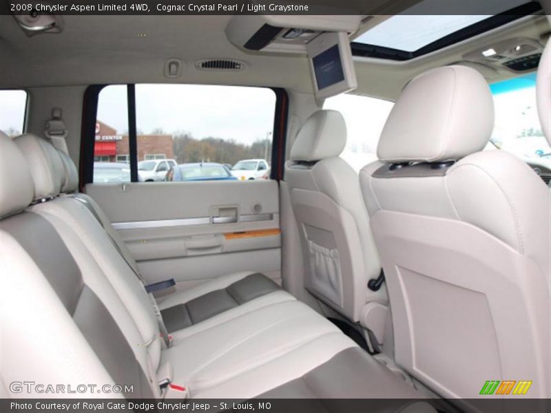 Cognac Crystal Pearl / Light Graystone 2008 Chrysler Aspen Limited 4WD