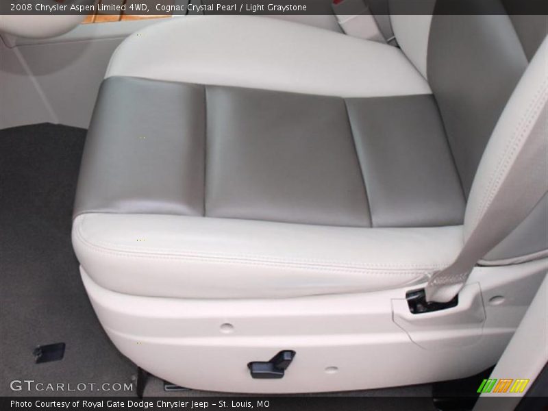 Cognac Crystal Pearl / Light Graystone 2008 Chrysler Aspen Limited 4WD