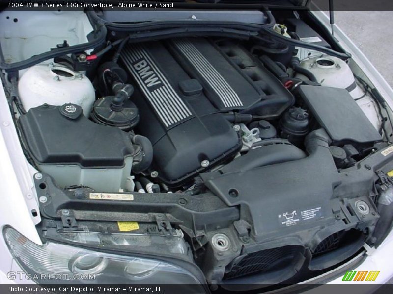 Alpine White / Sand 2004 BMW 3 Series 330i Convertible