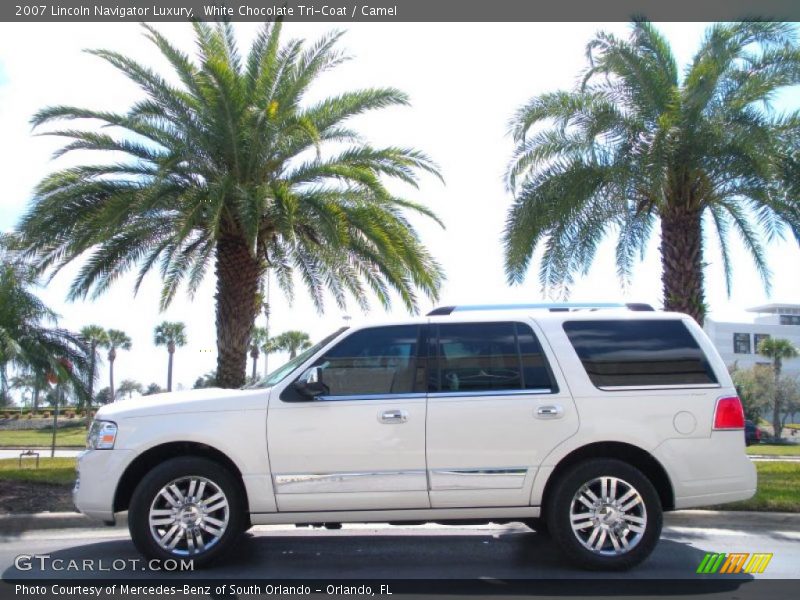 White Chocolate Tri-Coat / Camel 2007 Lincoln Navigator Luxury