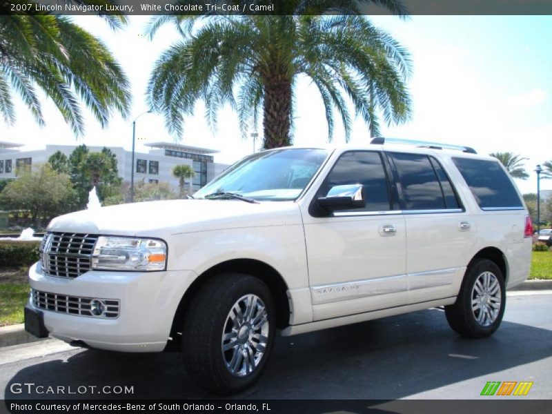 White Chocolate Tri-Coat / Camel 2007 Lincoln Navigator Luxury