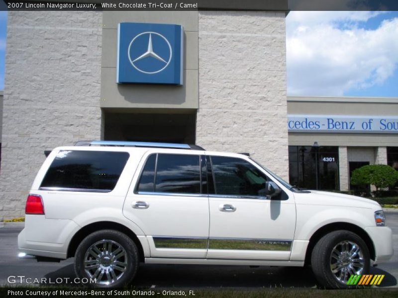 White Chocolate Tri-Coat / Camel 2007 Lincoln Navigator Luxury
