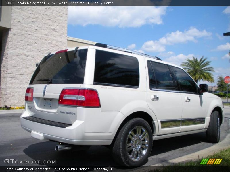 White Chocolate Tri-Coat / Camel 2007 Lincoln Navigator Luxury