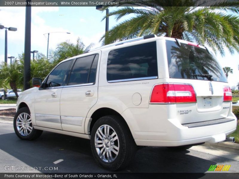 White Chocolate Tri-Coat / Camel 2007 Lincoln Navigator Luxury