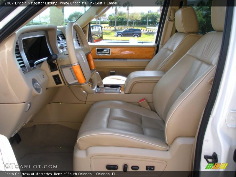 White Chocolate Tri-Coat / Camel 2007 Lincoln Navigator Luxury