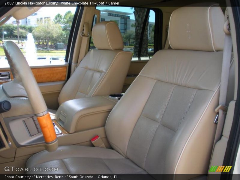White Chocolate Tri-Coat / Camel 2007 Lincoln Navigator Luxury