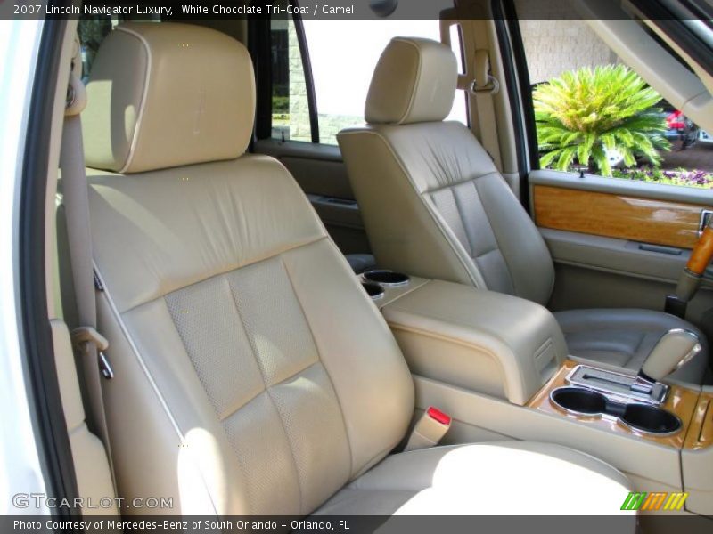White Chocolate Tri-Coat / Camel 2007 Lincoln Navigator Luxury