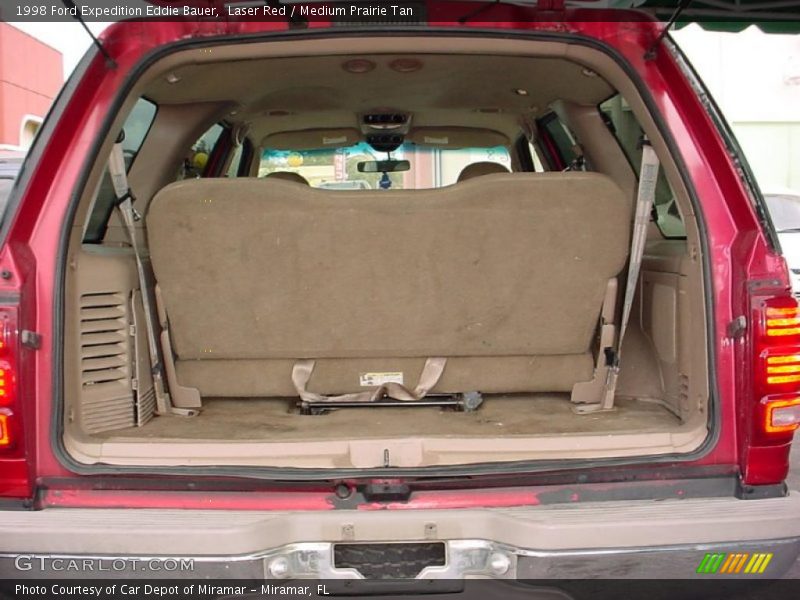 Laser Red / Medium Prairie Tan 1998 Ford Expedition Eddie Bauer