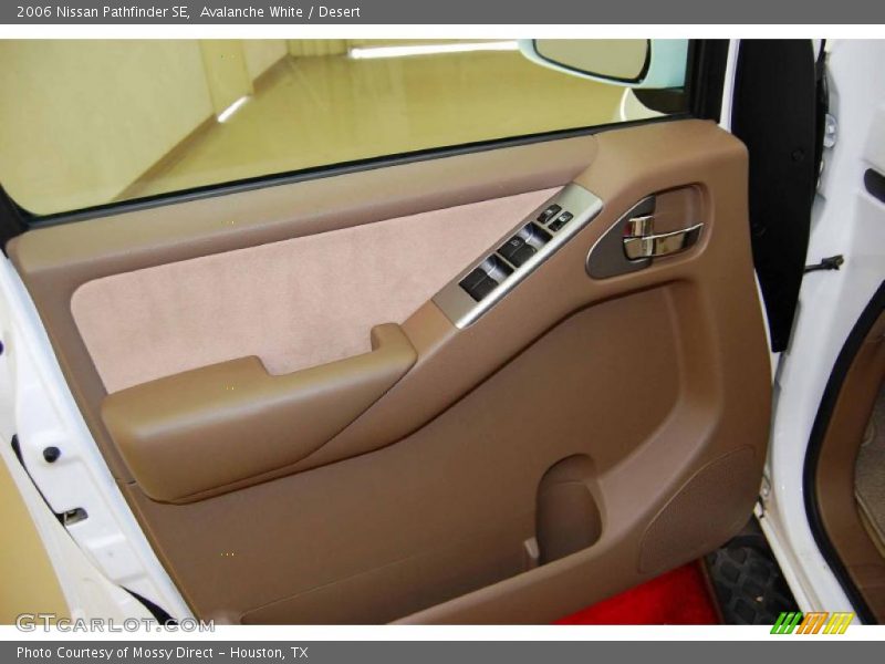 Avalanche White / Desert 2006 Nissan Pathfinder SE