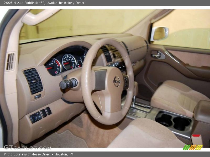 Avalanche White / Desert 2006 Nissan Pathfinder SE