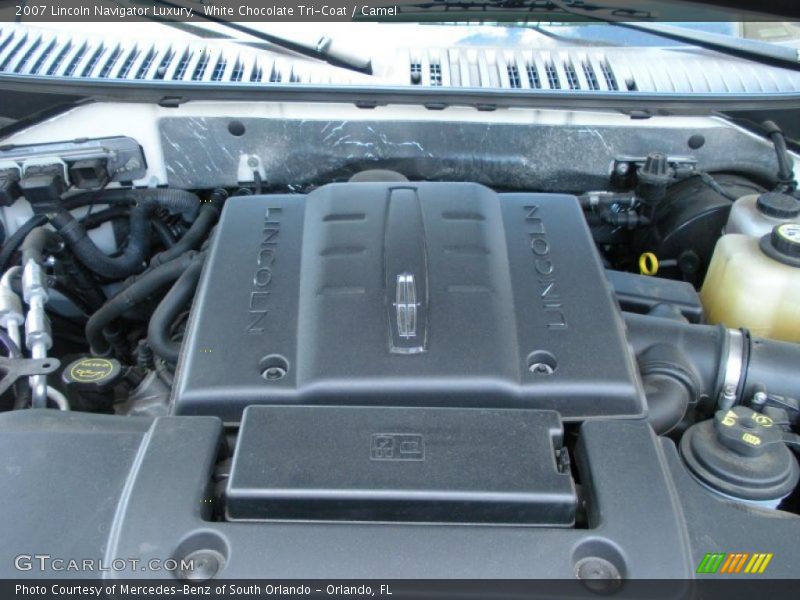 White Chocolate Tri-Coat / Camel 2007 Lincoln Navigator Luxury