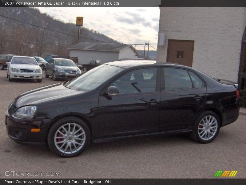Black / Interlagos Plaid Cloth 2007 Volkswagen Jetta GLI Sedan