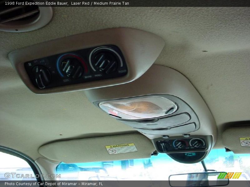 Laser Red / Medium Prairie Tan 1998 Ford Expedition Eddie Bauer