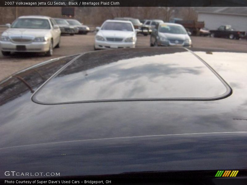 Black / Interlagos Plaid Cloth 2007 Volkswagen Jetta GLI Sedan