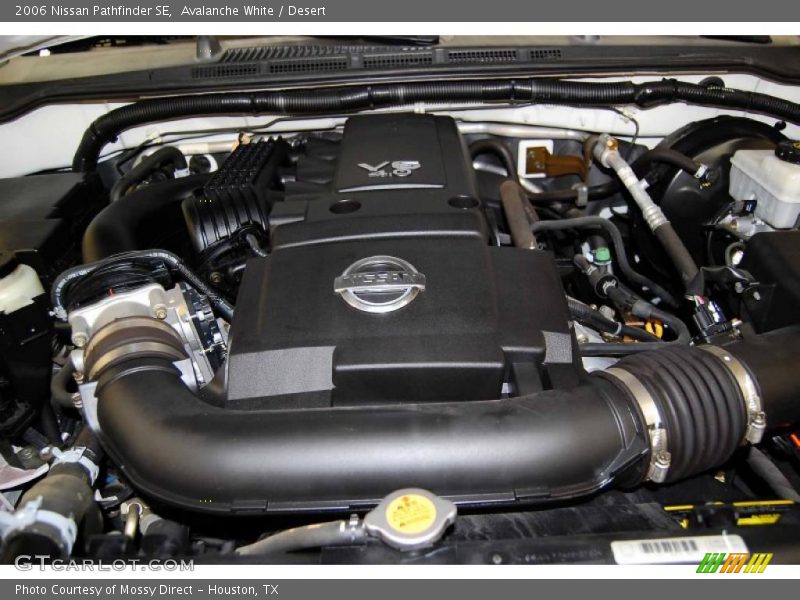 Avalanche White / Desert 2006 Nissan Pathfinder SE