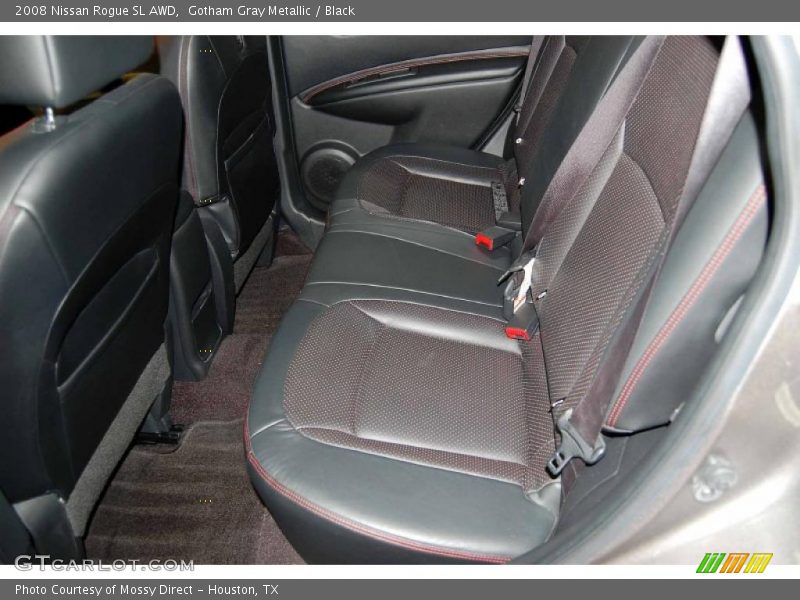 Gotham Gray Metallic / Black 2008 Nissan Rogue SL AWD