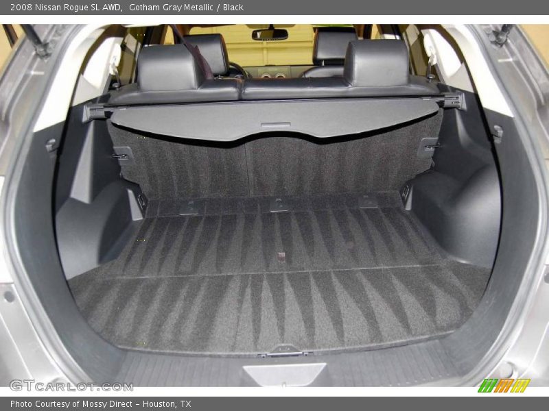 Gotham Gray Metallic / Black 2008 Nissan Rogue SL AWD