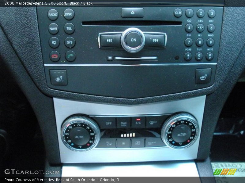 Black / Black 2008 Mercedes-Benz C 300 Sport