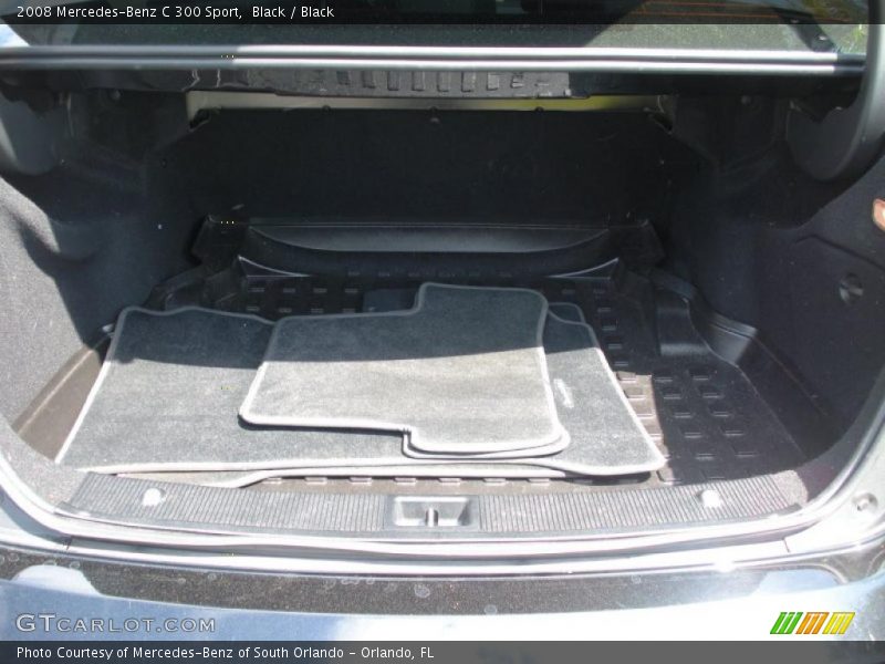 Black / Black 2008 Mercedes-Benz C 300 Sport