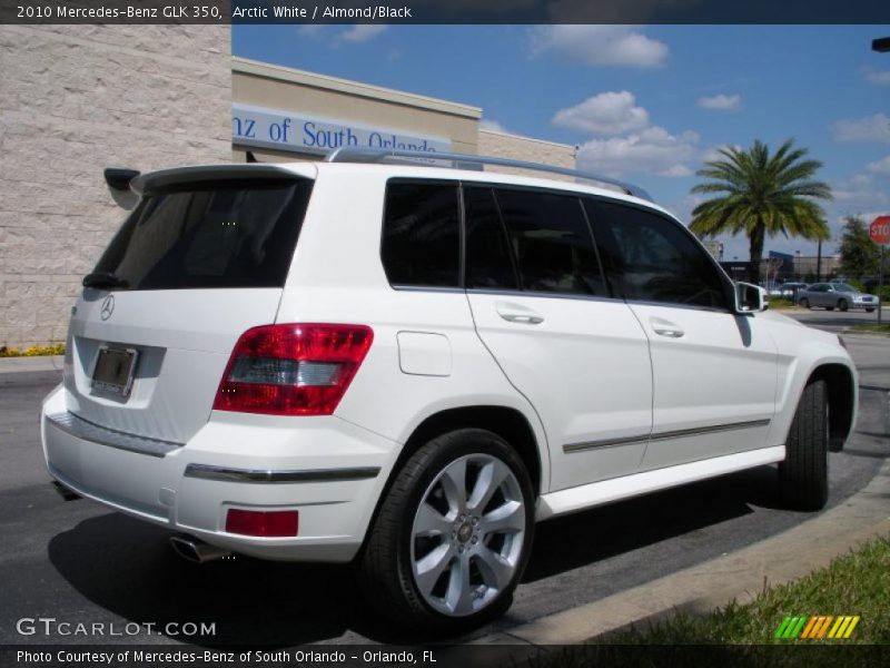 Arctic White / Almond/Black 2010 Mercedes-Benz GLK 350