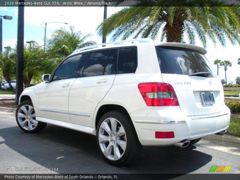 Arctic White / Almond/Black 2010 Mercedes-Benz GLK 350