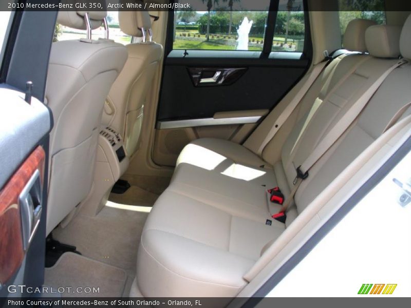 Arctic White / Almond/Black 2010 Mercedes-Benz GLK 350